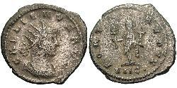 1 Antoninianus Roman Empire (27BC-395) Copper/Silver Gallienus (218-268)