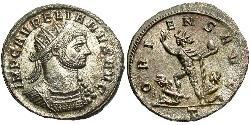 1 Antoninianus Roman Empire (27BC-395) Copper/Silver Aurelian (215-275)