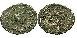 1 Antoninianus Roman Empire (27BC-395) Copper/Silver Gallienus (218-268)