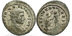 1 Antoninianus Roman Empire (27BC-395) Copper/Silver Aurelian (215-275)