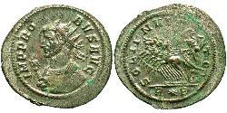 1 Antoninianus Roman Empire (27BC-395) Copper/Silver Probus (232-282)