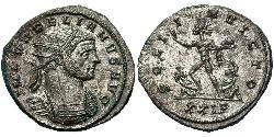 1 Antoninianus Roman Empire (27BC-395) Copper/Silver Aurelian (215-275)