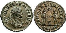 1 Antoninianus Roman Empire (27BC-395) Copper/Silver Probus (232-282)