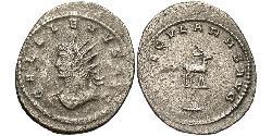 1 Antoninianus Roman Empire (27BC-395) Copper/Silver Gallienus (218-268)