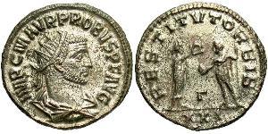 1 Antoninianus Roman Empire (27BC-395) Copper/Silver Probus (232-282)