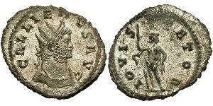 1 Antoninianus Roman Empire (27BC-395) Copper/Silver Gallienus (218-268)