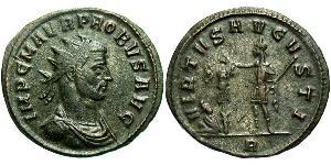 1 Antoninianus Roman Empire (27BC-395) Copper/Silver Probus (232-282)