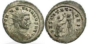 1 Antoninianus Roman Empire (27BC-395) Copper/Silver Aurelian (215-275)