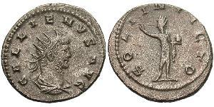 1 Antoninianus Roman Empire (27BC-395) Copper/Silver Gallienus (218-268)