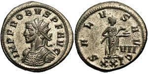 1 Antoninianus Roman Empire (27BC-395) Copper/Silver Probus (232-282)