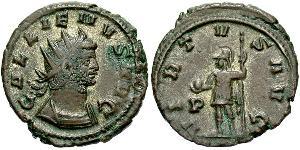 1 Antoninianus Roman Empire (27BC-395) Copper/Silver Gallienus (218-268)