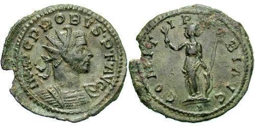 1 Antoninianus Roman Empire (27BC-395) Copper/Silver Probus (232-282)
