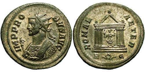 1 Antoninianus Roman Empire (27BC-395) Copper/Silver Probus (232-282)
