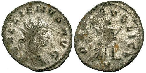 1 Antoninianus Roman Empire (27BC-395) Copper/Silver Gallienus (218-268)