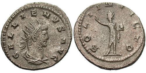 1 Antoninianus Roman Empire (27BC-395) Copper/Silver Gallienus (218-268)