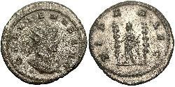 1 Antoninianus Roman Empire (27BC-395) Silver Gallienus (218-268)
