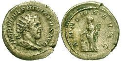 1 Antoninianus Roman Empire (27BC-395) Silver Philip the Arab (204-249)