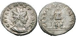 1 Antoninianus Roman Empire (27BC-395) Silver Gallienus (218-268)