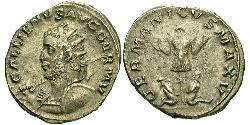1 Antoninianus Roman Empire (27BC-395) Silver Gallienus (218-268)