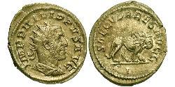 1 Antoninianus Roman Empire (27BC-395) Silver Philip the Arab (204-249)
