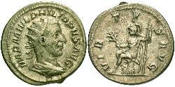 1 Antoninianus Roman Empire (27BC-395) Silver Philip the Arab (204-249)
