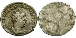 1 Antoninianus Roman Empire (27BC-395) Silver Valerian I (193-260)