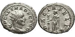 1 Antoninianus Roman Empire (27BC-395) Silver Trajan Decius (201-251)