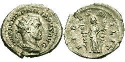 1 Antoninianus Roman Empire (27BC-395) Silver Philip the Arab (204-249)