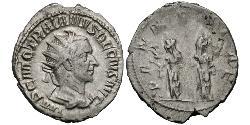 1 Antoninianus Roman Empire (27BC-395) Silver Trajan Decius (201-251)