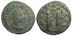 1 Antoninianus Roman Empire (27BC-395) Silver Gallienus (218-268)