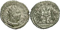 1 Antoninianus Roman Empire (27BC-395) Silver Valerian I (193-260)