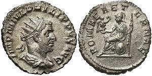 1 Antoninianus Roman Empire (27BC-395) Silver Philip the Arab (204-249)