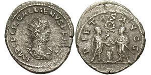 1 Antoninianus Roman Empire (27BC-395) Silver Gallienus (218-268)