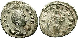 1 Antoninianus Roman Empire (27BC-395) Silver Salonina (?-268)