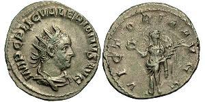 1 Antoninianus Roman Empire (27BC-395) Silver Valerian I (193-260)