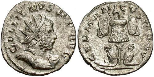 1 Antoninianus Roman Empire (27BC-395) Silver Gallienus (218-268)