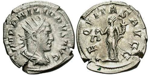 1 Antoninianus Roman Empire (27BC-395) Silver Philip the Arab (204-249)