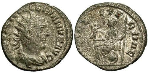 1 Antoninianus Roman Empire (27BC-395) Silver Valerian I (193-260)