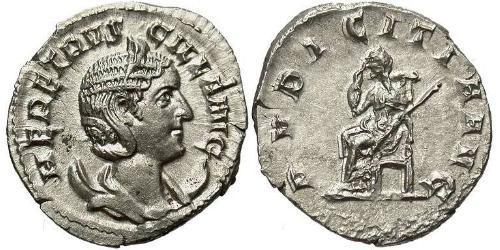 1 Antoninianus Roman Empire (27BC-395) Silver Herennia Etruscilla (249-251)