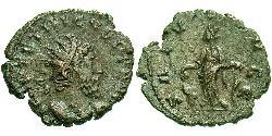 1 Antoninianus Gallic Empire (260-274)  Tetricus I (?-273)