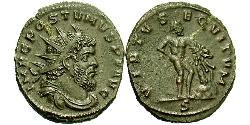 1 Antoninianus Gallic Empire (260-274)  Postumus (260-268)