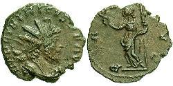 1 Antoninianus Gallic Empire (260-274)  Tetricus I (?-273)