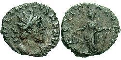 1 Antoninianus Gallic Empire (260-274)  Tetricus I (?-273)