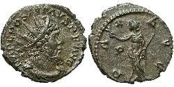 1 Antoninianus Gallic Empire (260-274)  Postumus (260-268)