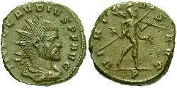 1 Antoninianus Roman Empire (27BC-395)  Claudius II  (213-270)