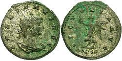 1 Antoninianus Roman Empire (27BC-395)  Gallienus (218-268)