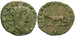 1 Antoninianus Roman Empire (27BC-395)  Gallienus (218-268)