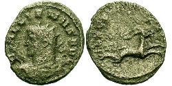 1 Antoninianus Roman Empire (27BC-395)  Gallienus (218-268)