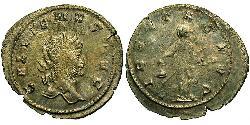 1 Antoninianus Roman Empire (27BC-395)  Gallienus (218-268)