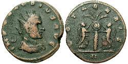 1 Antoninianus Roman Empire (27BC-395)  Claudius II  (213-270)